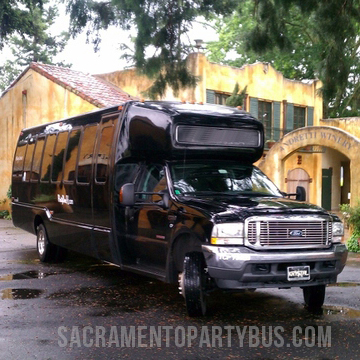 Wine tour party buses