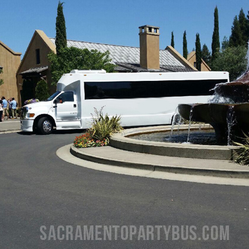 Napa Valley party buses for wine tours