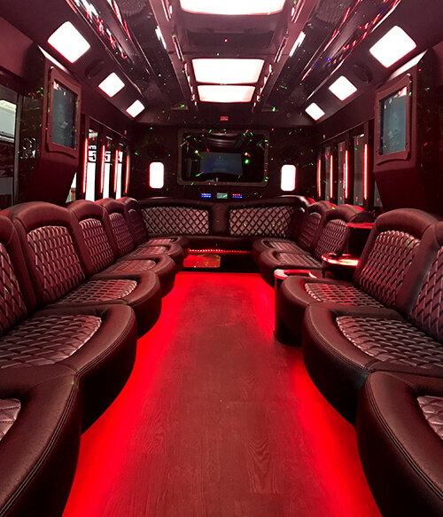 Sacramento Party bus rentals