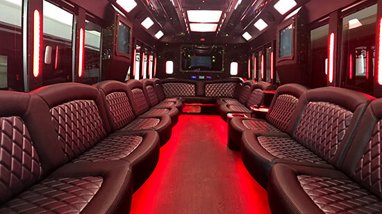 Sacramento party bus service